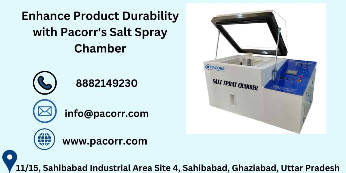 The Complete Solution for Corrosion Resistance Testing: Pacorr’s Salt Spray Chamber at pacorr.com