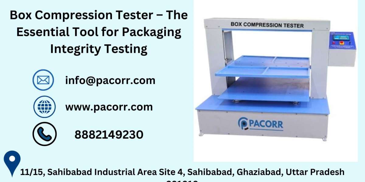 Pacorr.com Presents: The Box Compression Tester – A Key Solution for Reliable and Durable Packaging
