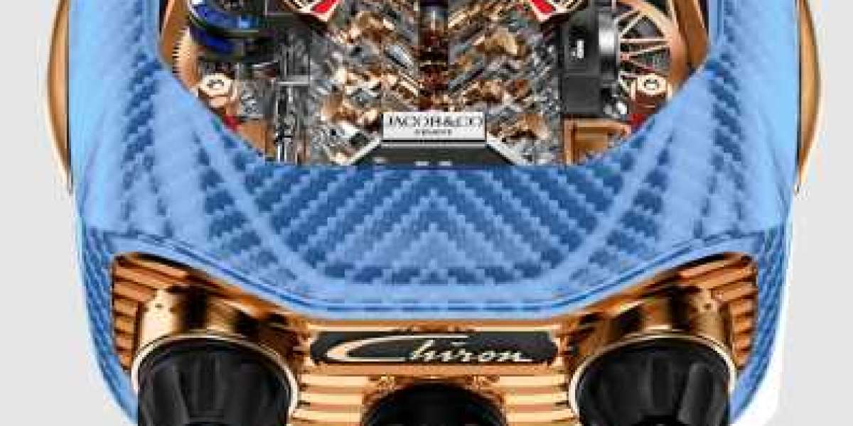 Bugatti Chiron Tourbillon : Jacob & Co's Famous W16 Automaton Hypercar Watch